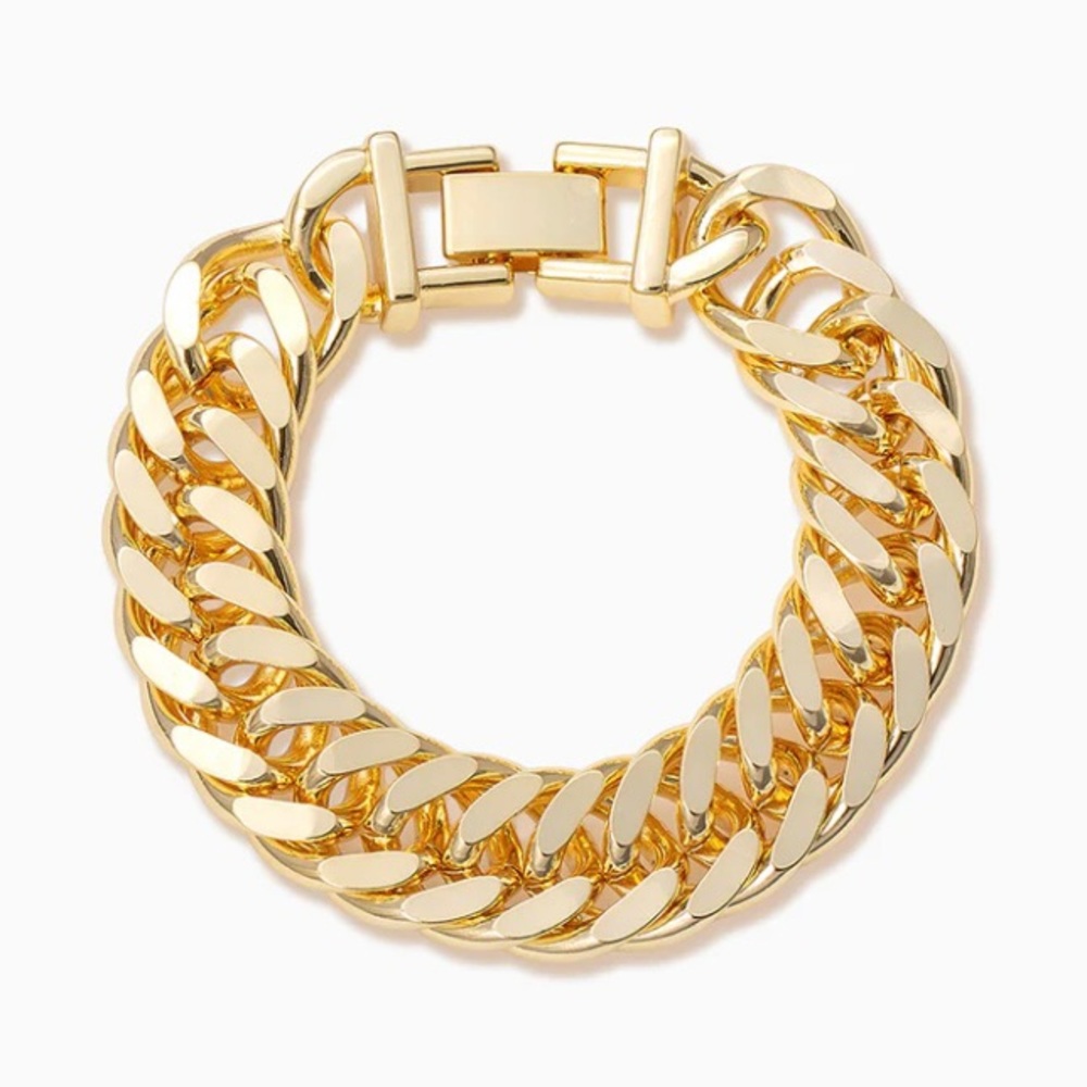 Uncommon James Gold Bold Move Chain Bracelet by Kristen Cavallari